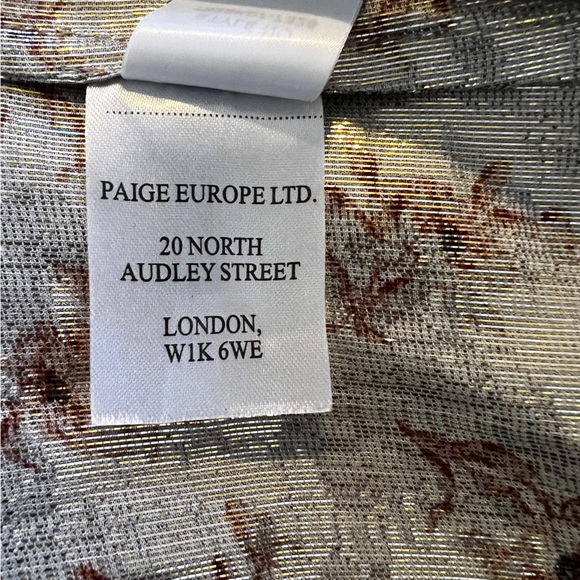 Paige Bette Top size M Ruffle Sleeve - Picture 10 of 14